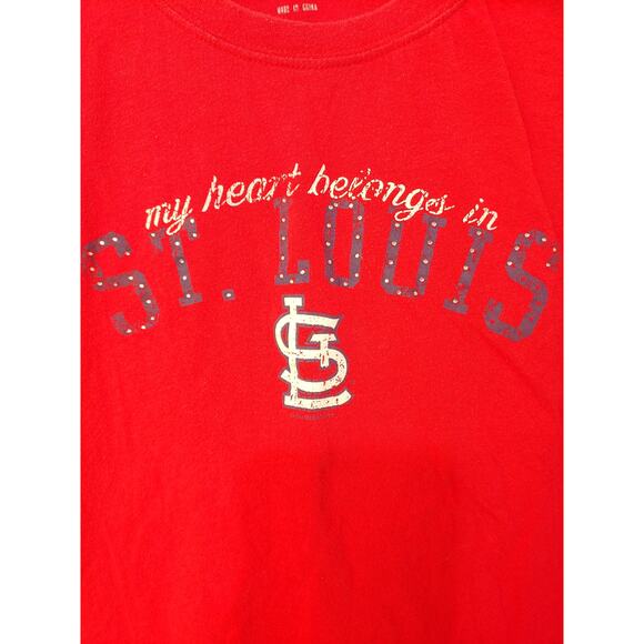 Womens 4her Carl Banks STL Cardinals T sz m - Picture 2 of 3